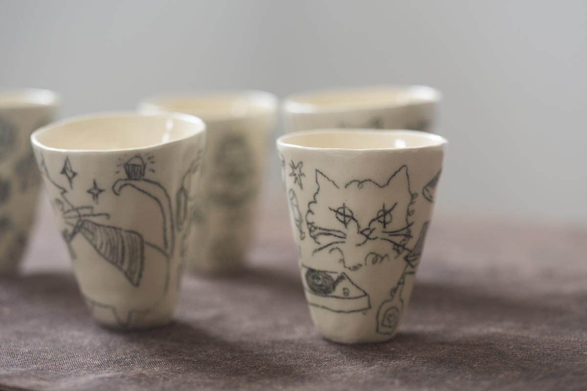 lucky cat blind box teacup mono 4 1 | BITTERLEAF TEAS