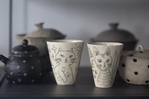 Lucky Cat Blind Box Teacup - Mono