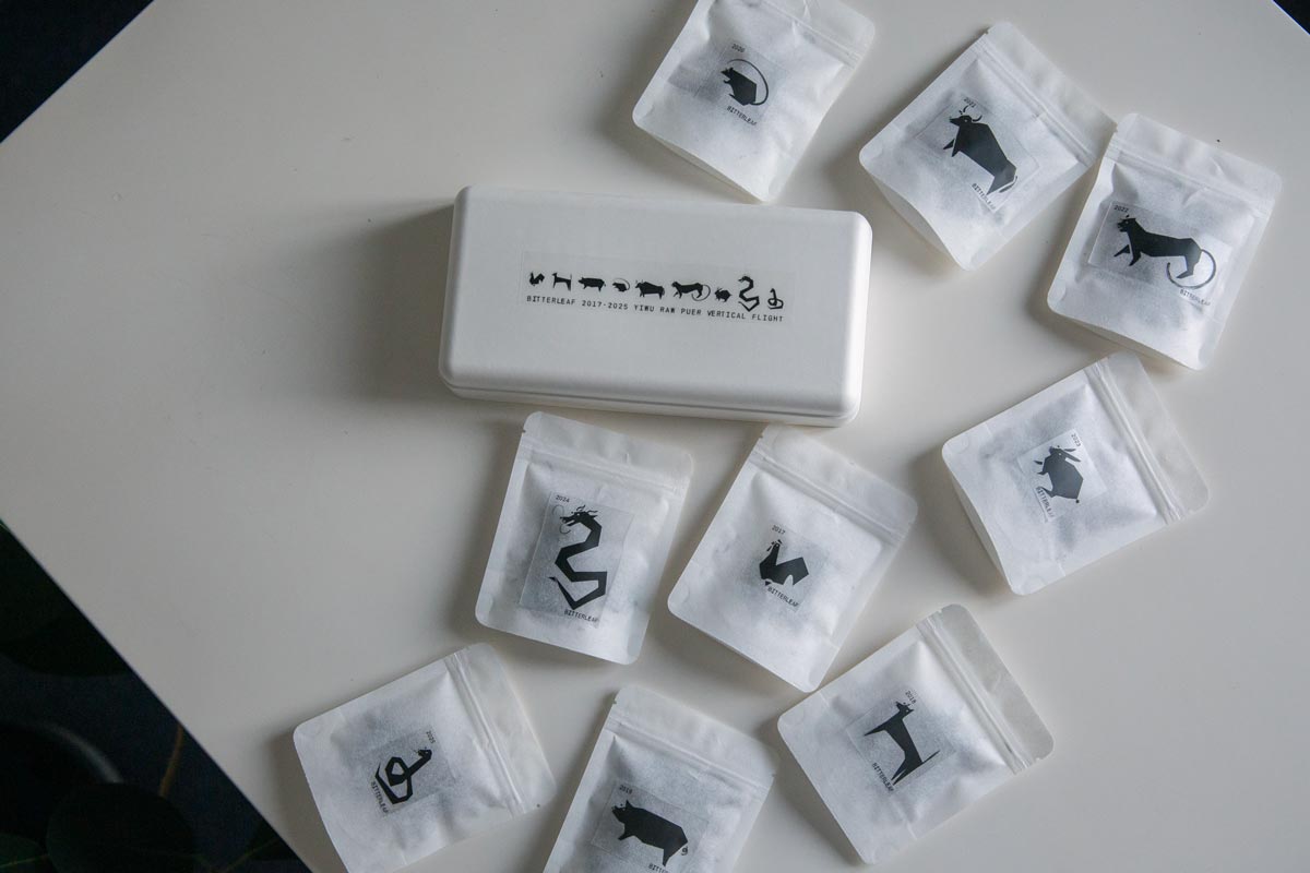 zodiac 2017 2025 yiwu raw puer vertical flight 3 | BITTERLEAF TEAS