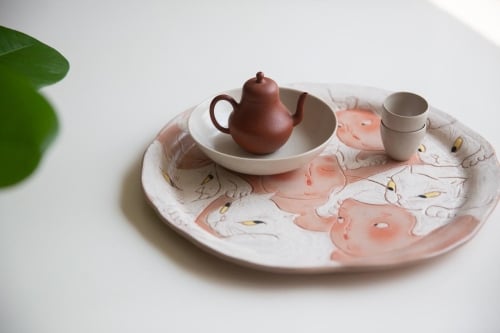 Cheek to Cheek Tea Tray - Large