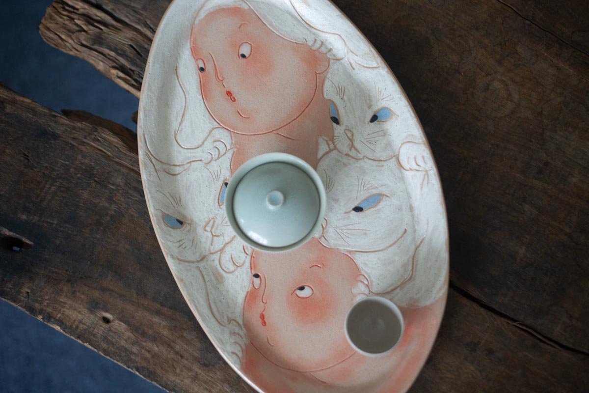 cheek to cheek tea tray long 2 | BITTERLEAF TEAS