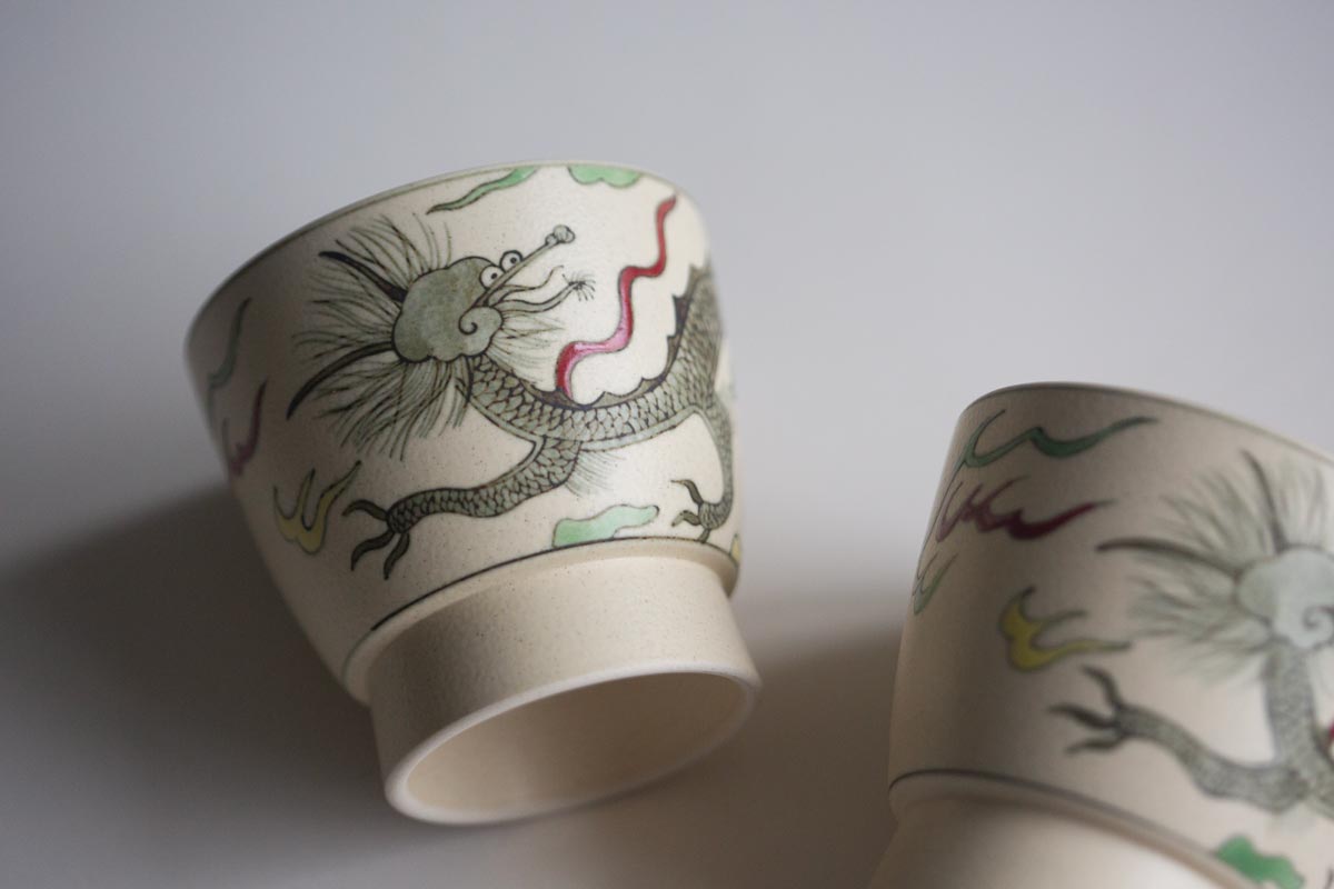 dragon in the sky handwarmer teacup 2 | BITTERLEAF TEAS