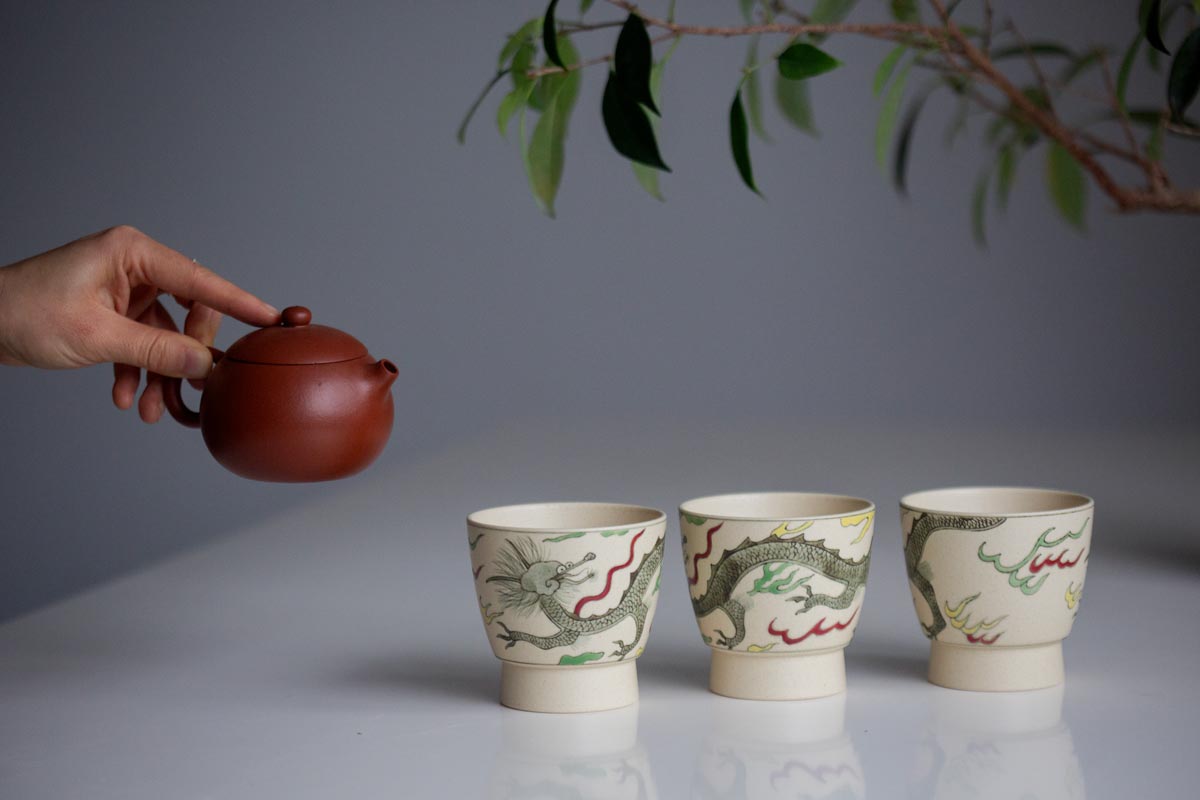 dragon in the sky handwarmer teacup 8 | BITTERLEAF TEAS