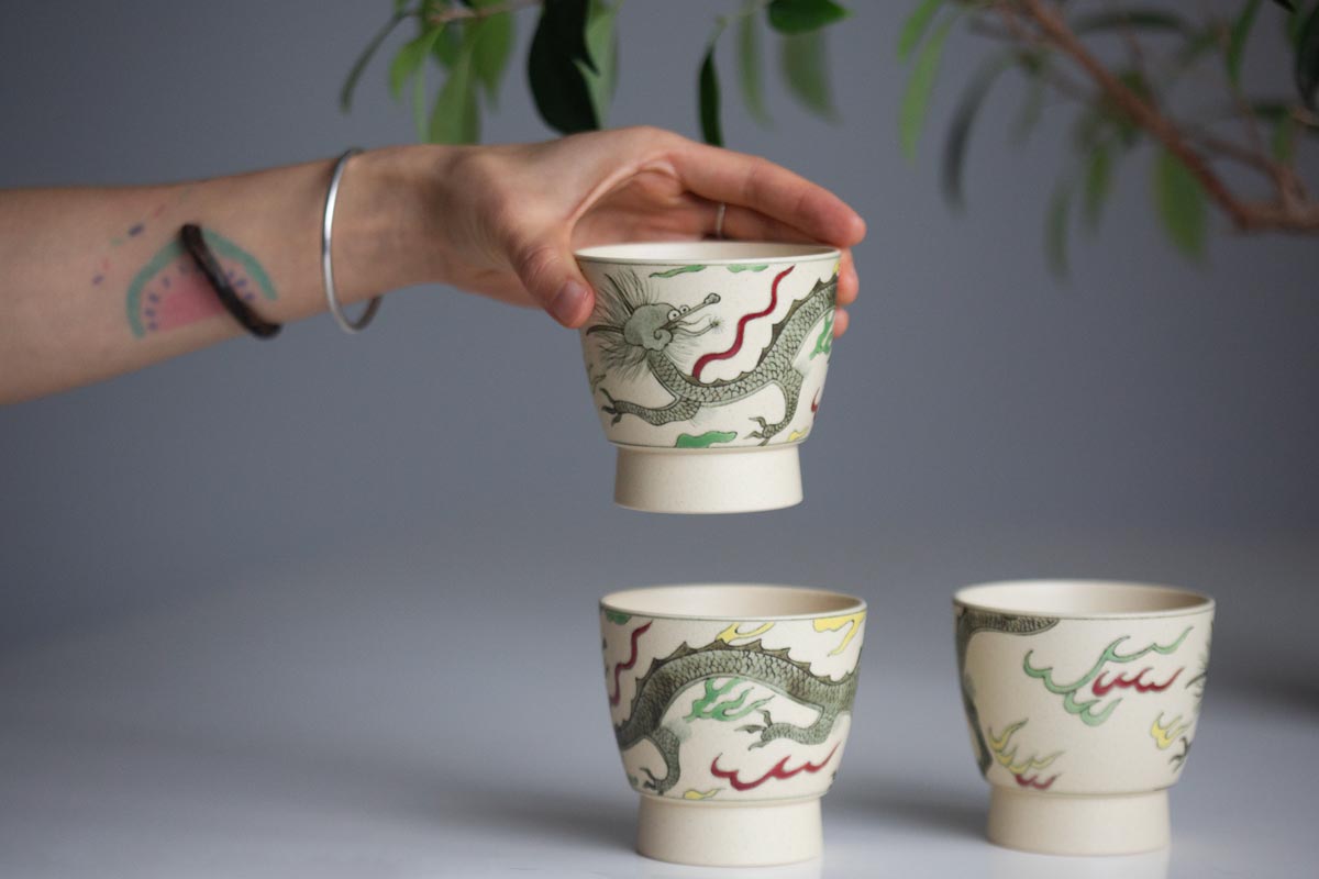 dragon in the sky handwarmer teacup 9 | BITTERLEAF TEAS