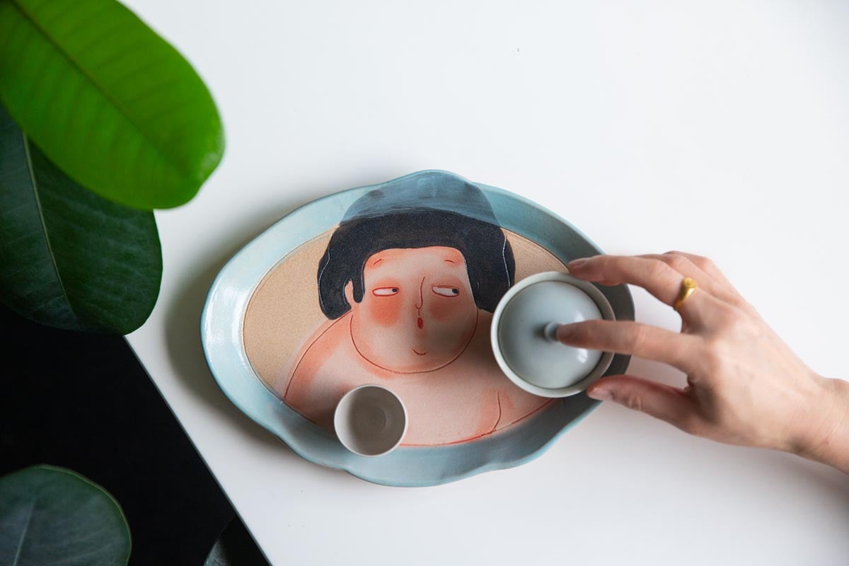 gossip tea tray 4 | BITTERLEAF TEAS