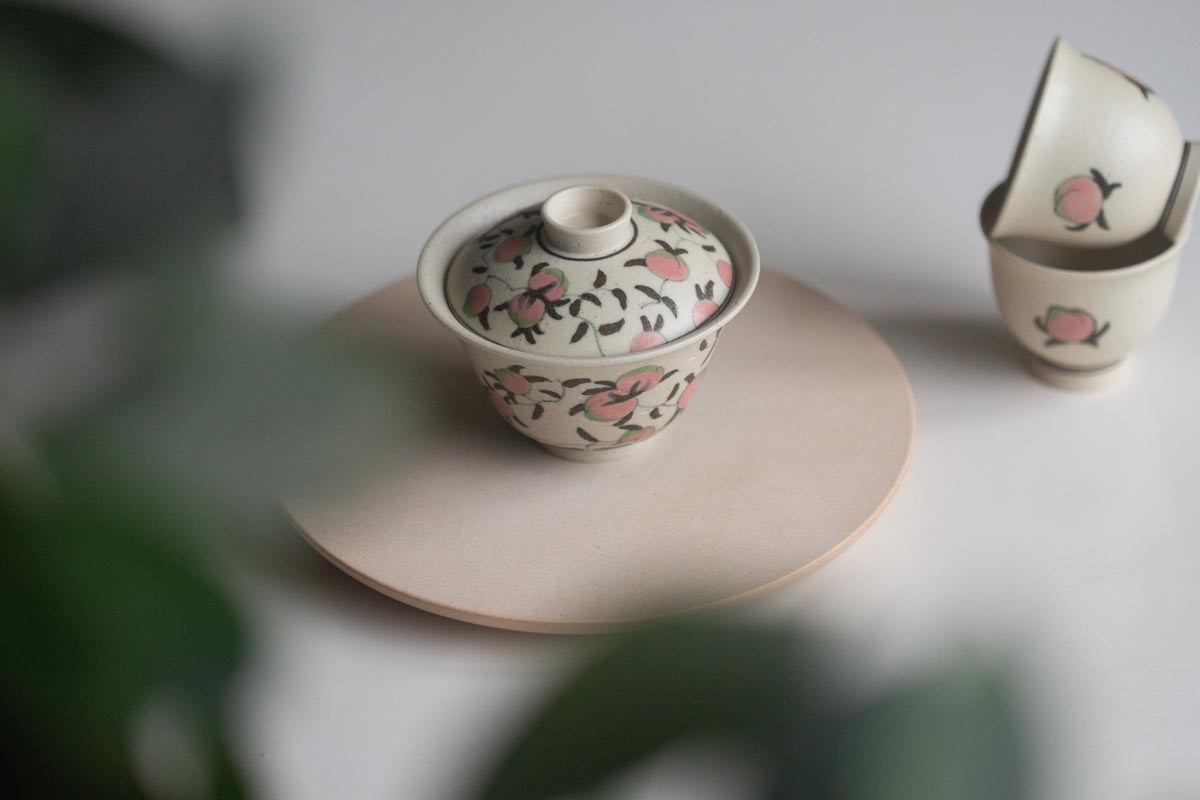 life is peachy gaiwan 1 | BITTERLEAF TEAS