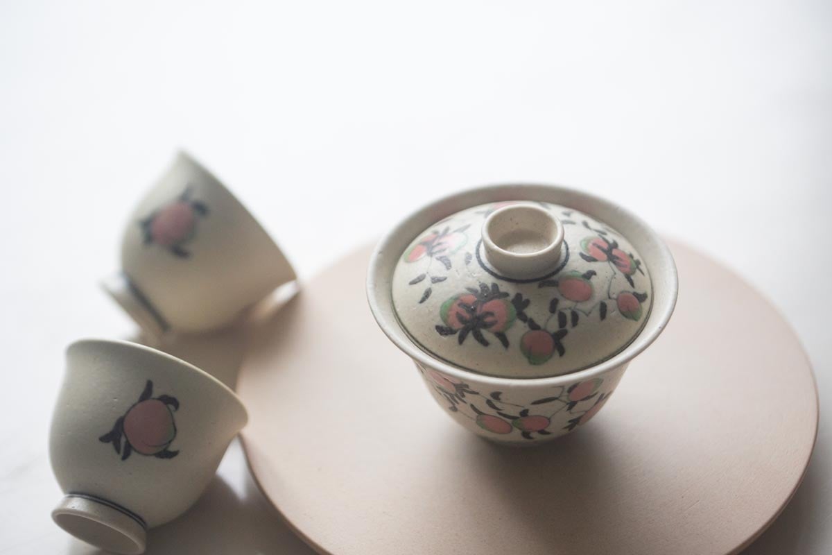 life is peachy gaiwan 3 | BITTERLEAF TEAS