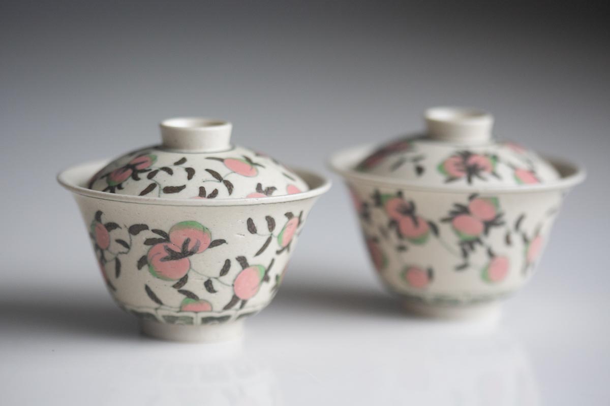 life is peachy gaiwan 5 | BITTERLEAF TEAS
