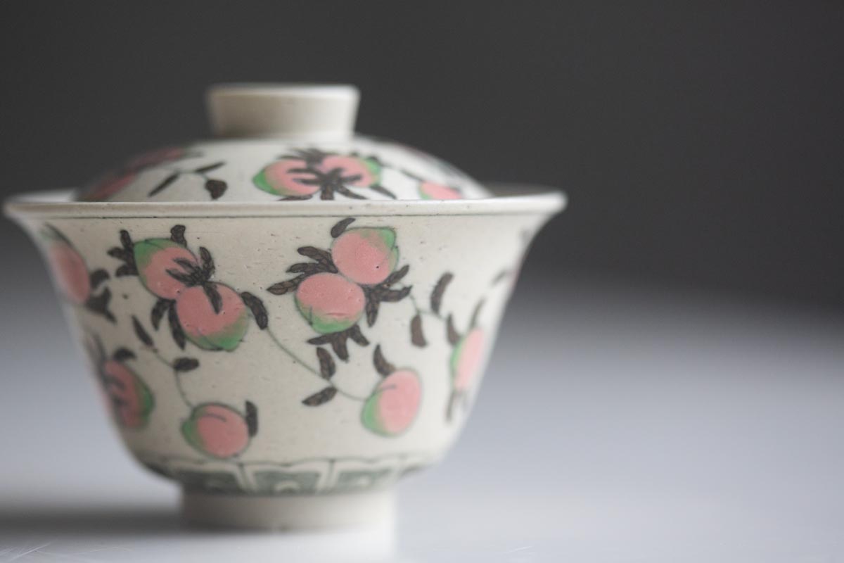 life is peachy gaiwan 6 | BITTERLEAF TEAS