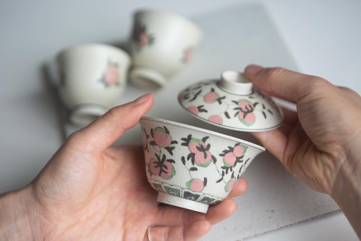 life is peachy gaiwan 7 | BITTERLEAF TEAS