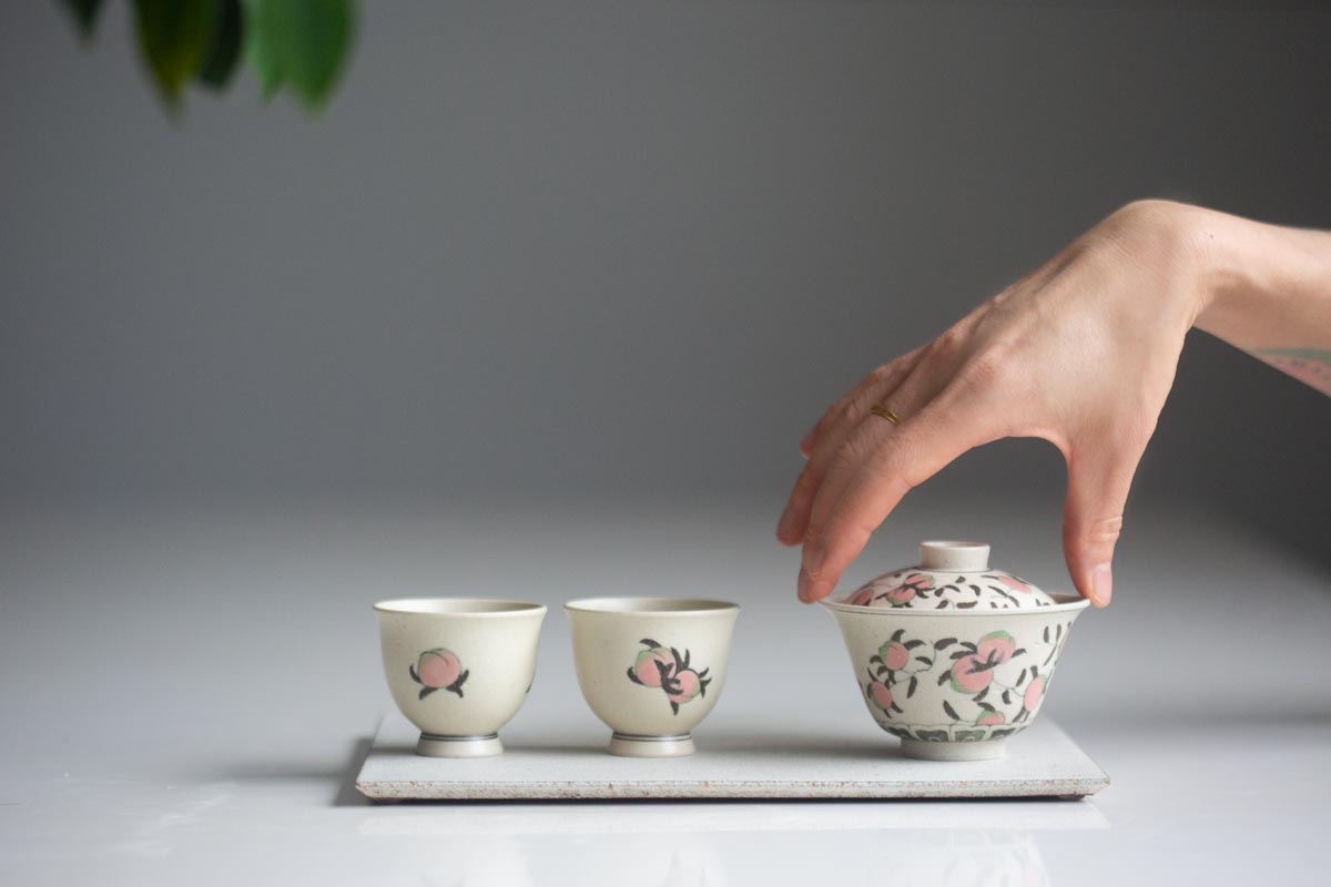 life is peachy teacup 3 | BITTERLEAF TEAS