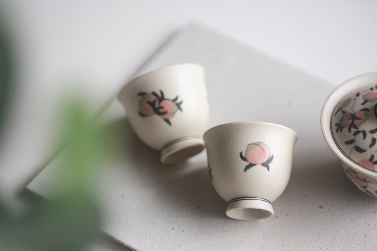 life is peachy teacup 5 | BITTERLEAF TEAS