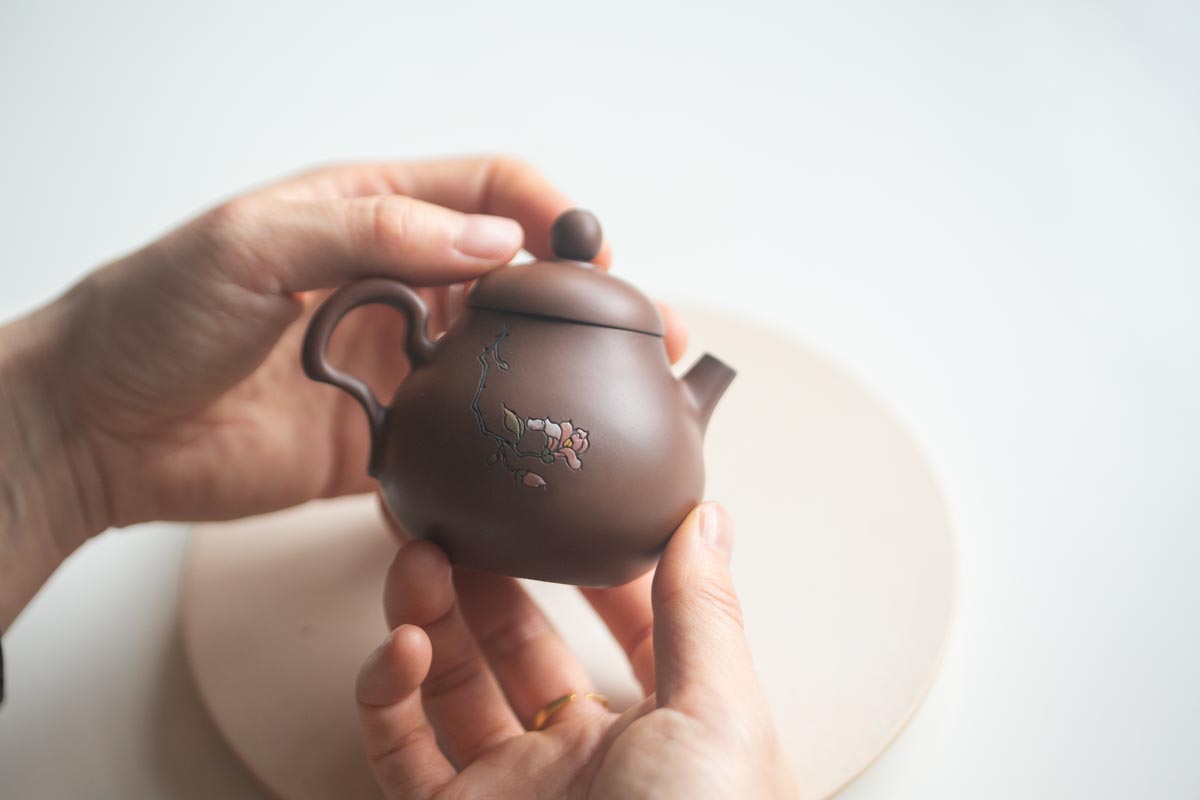natural habitat jianshui zitao teapot magnolia ii 2 | BITTERLEAF TEAS