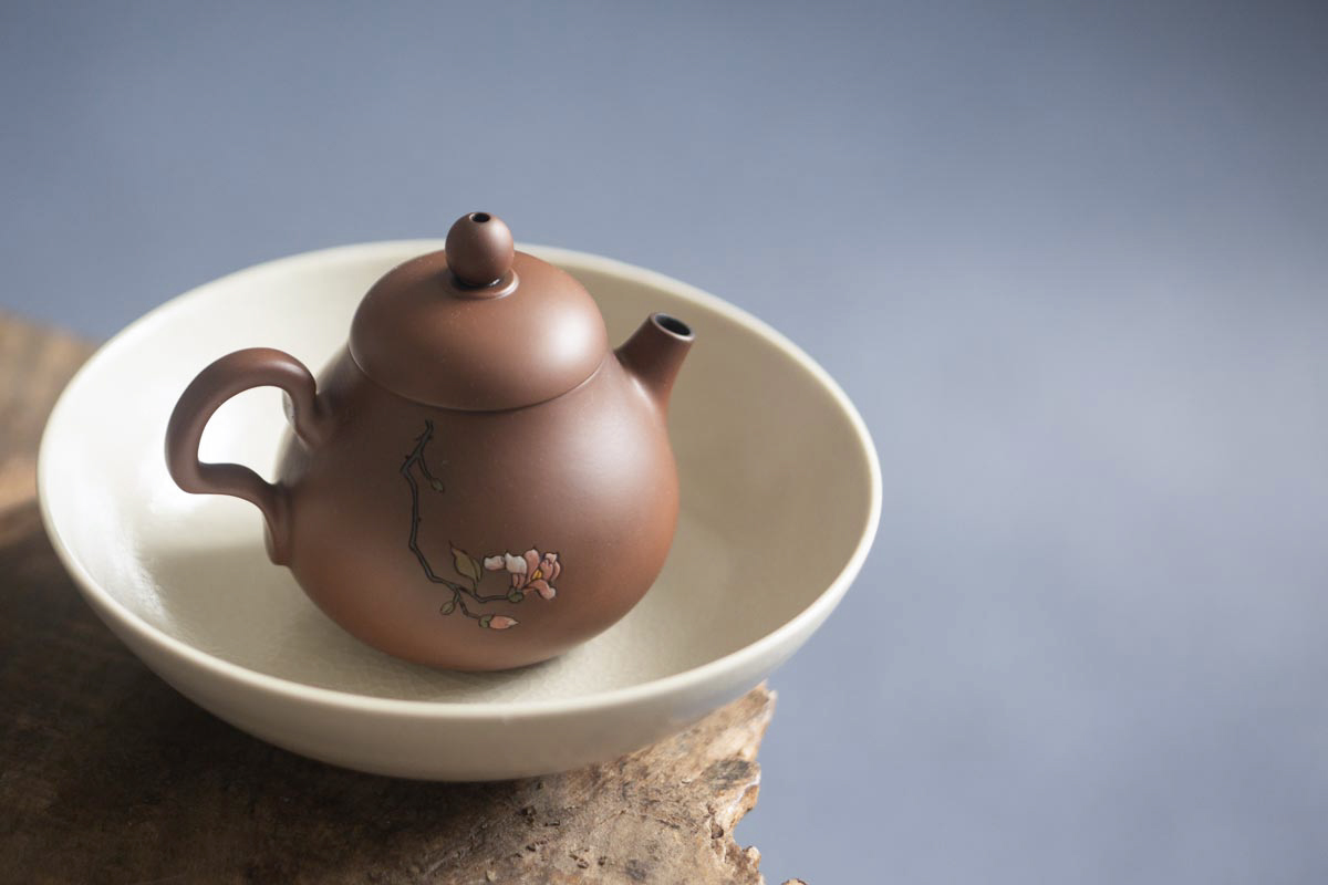 natural habitat jianshui zitao teapot magnolia ii 4 | BITTERLEAF TEAS