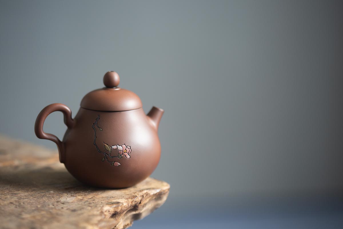 natural habitat jianshui zitao teapot magnolia ii 5 | BITTERLEAF TEAS