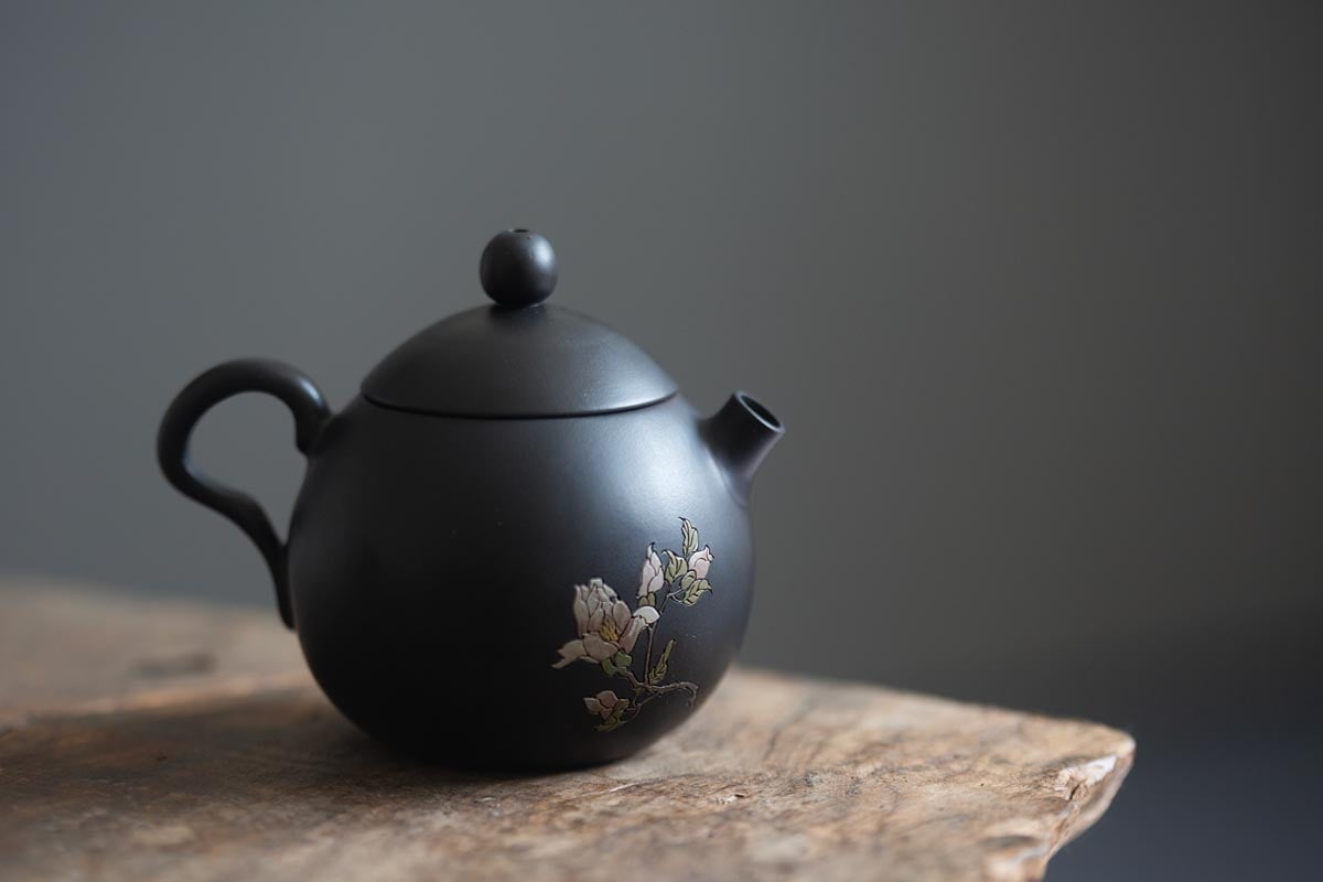 natural habitat jianshui zitao teapot magnolia iii 9 | BITTERLEAF TEAS