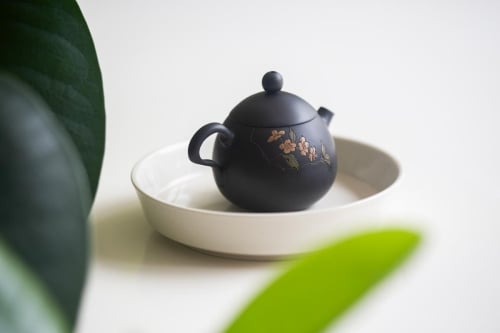 Natural Habitat Jianshui Zitao Teapot - Peach Flower