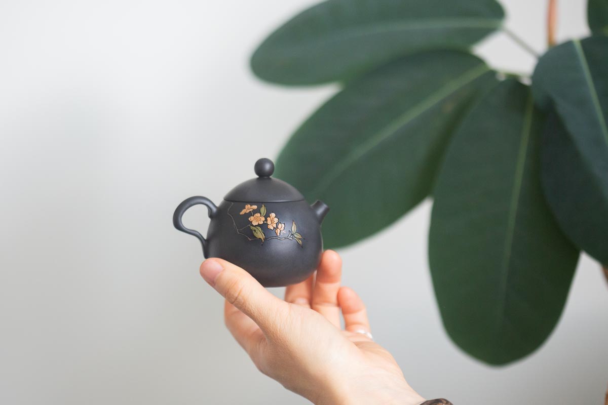 natural habitat jianshui zitao teapot peach flower 1 | BITTERLEAF TEAS