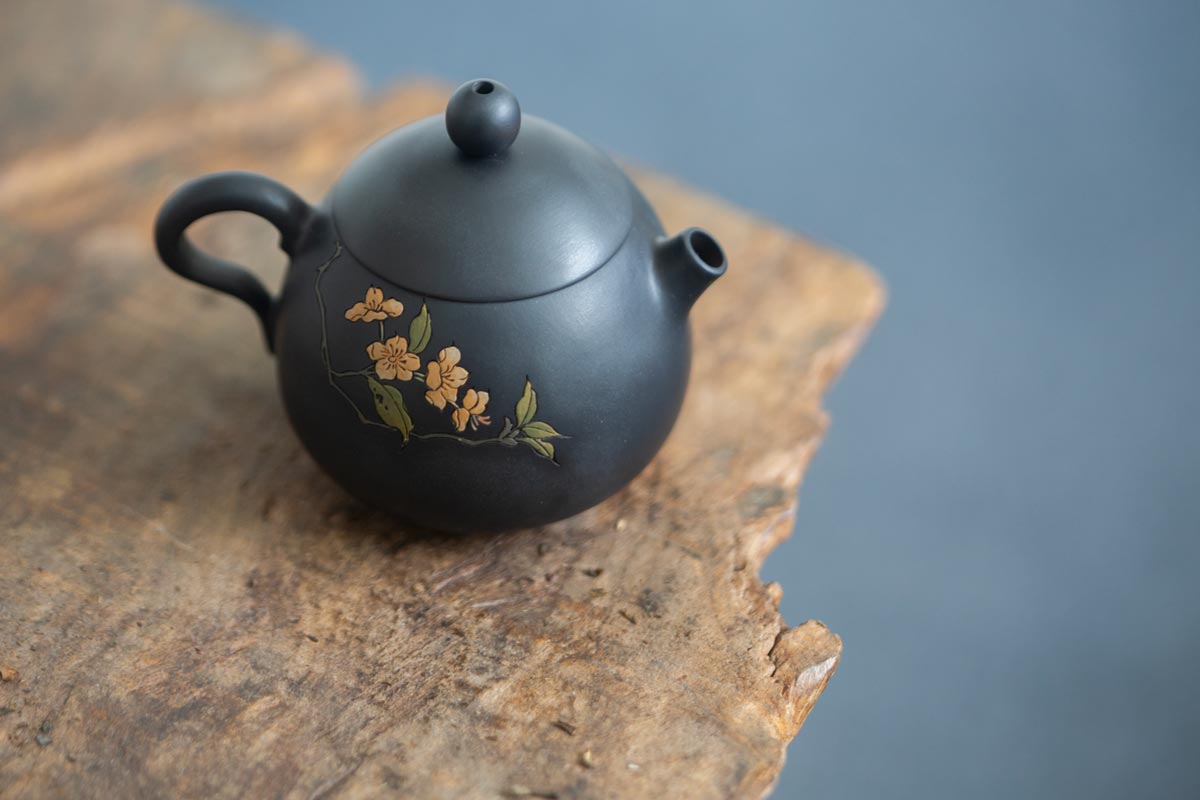 natural habitat jianshui zitao teapot peach flower 10 | BITTERLEAF TEAS