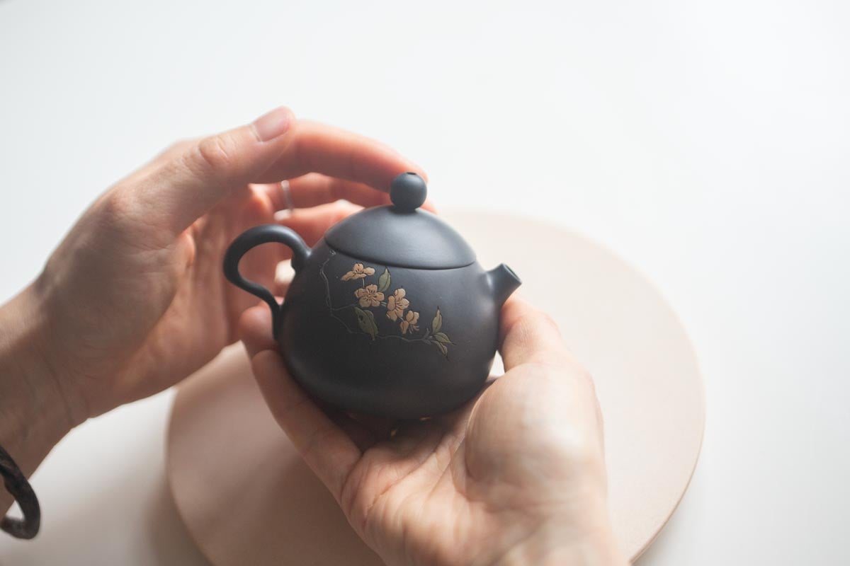 natural habitat jianshui zitao teapot peach flower 2 | BITTERLEAF TEAS