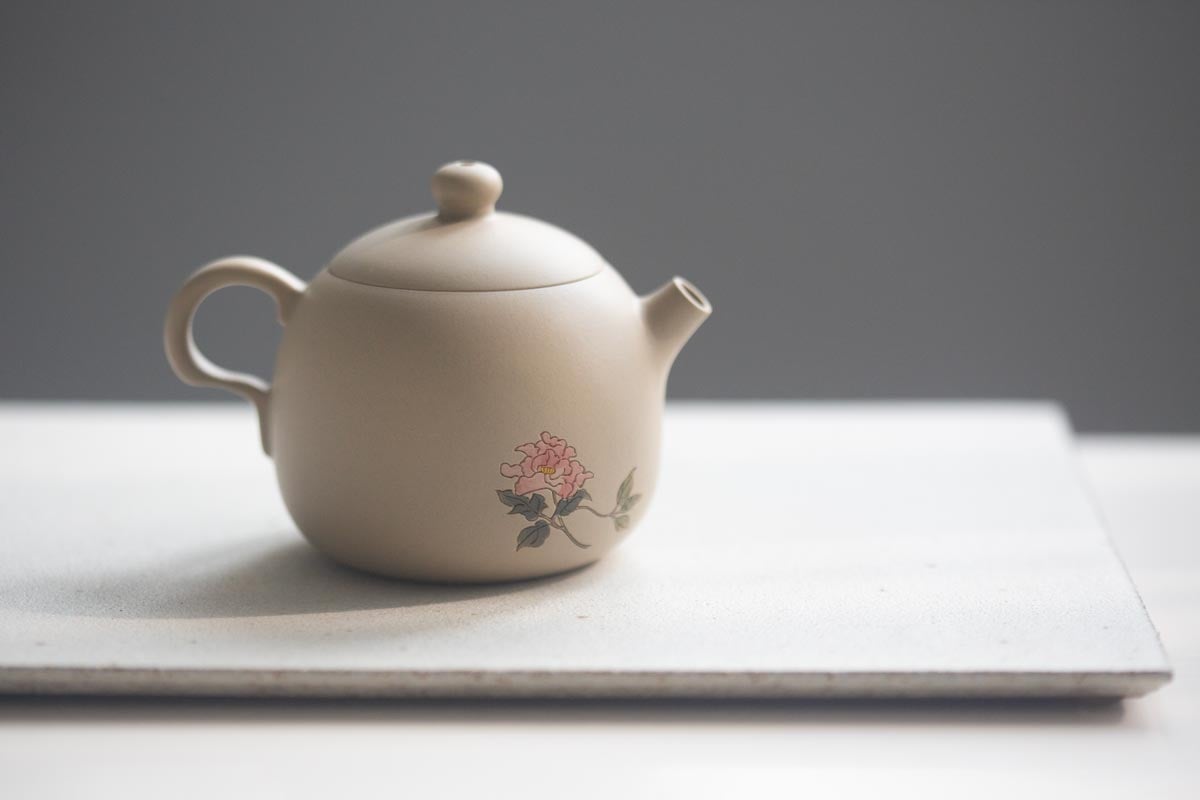 natural habitat jianshui zitao teapot peony 2 | BITTERLEAF TEAS