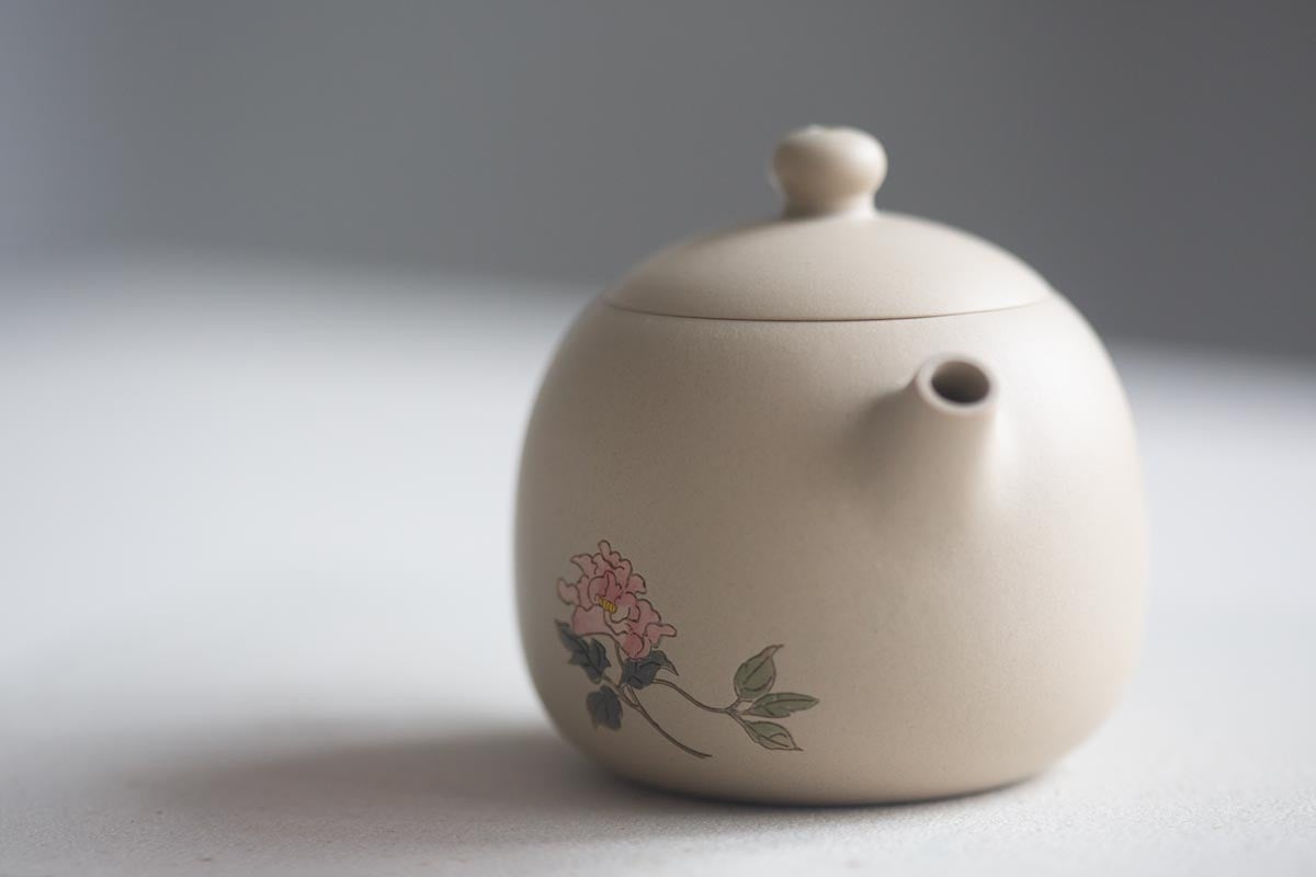 natural habitat jianshui zitao teapot peony 4 | BITTERLEAF TEAS