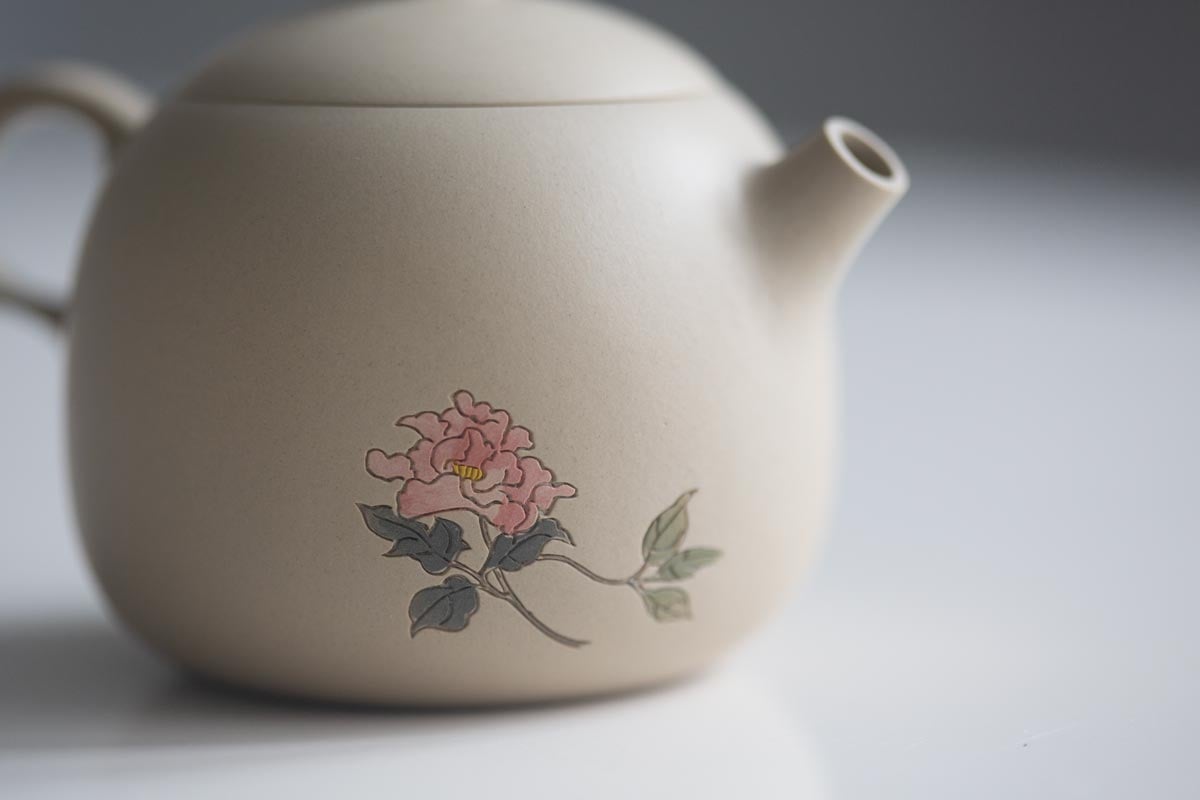 natural habitat jianshui zitao teapot peony 5 | BITTERLEAF TEAS