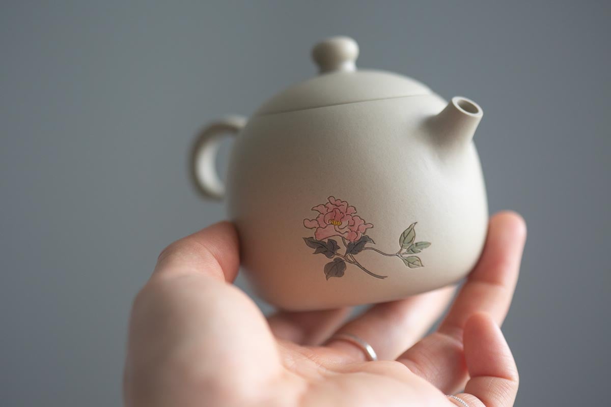 natural habitat jianshui zitao teapot peony 7 | BITTERLEAF TEAS