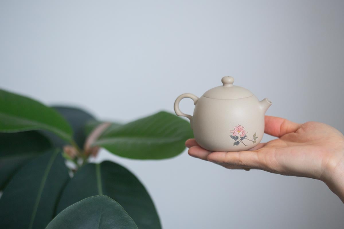 natural habitat jianshui zitao teapot peony 8 | BITTERLEAF TEAS