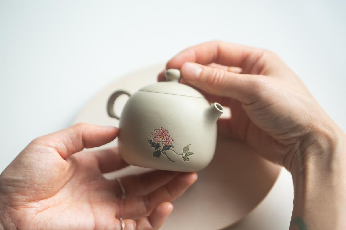 natural habitat jianshui zitao teapot peony 9 | BITTERLEAF TEAS