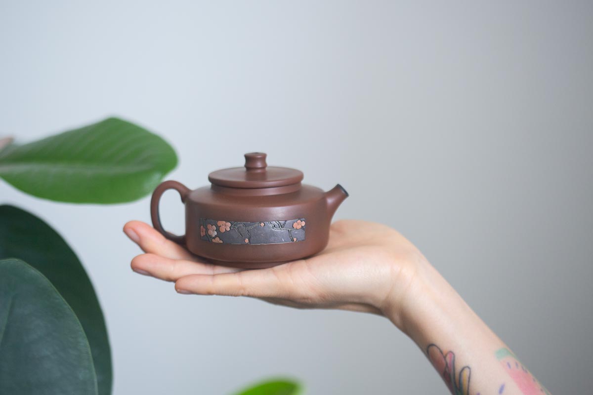 natural habitat jianshui zitao teapot plum 1 | BITTERLEAF TEAS natural habitat jianshui zitao teapot plum 1 | BITTERLEAF TEAS