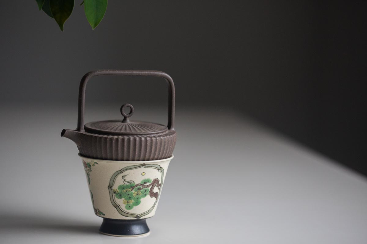 pine and crane teacup 8 | BITTERLEAF TEAS pine and crane teacup 8 | BITTERLEAF TEAS