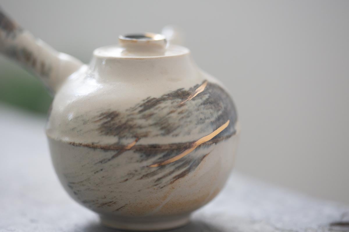 ray of light kyusu teapot 12 | BITTERLEAF TEAS