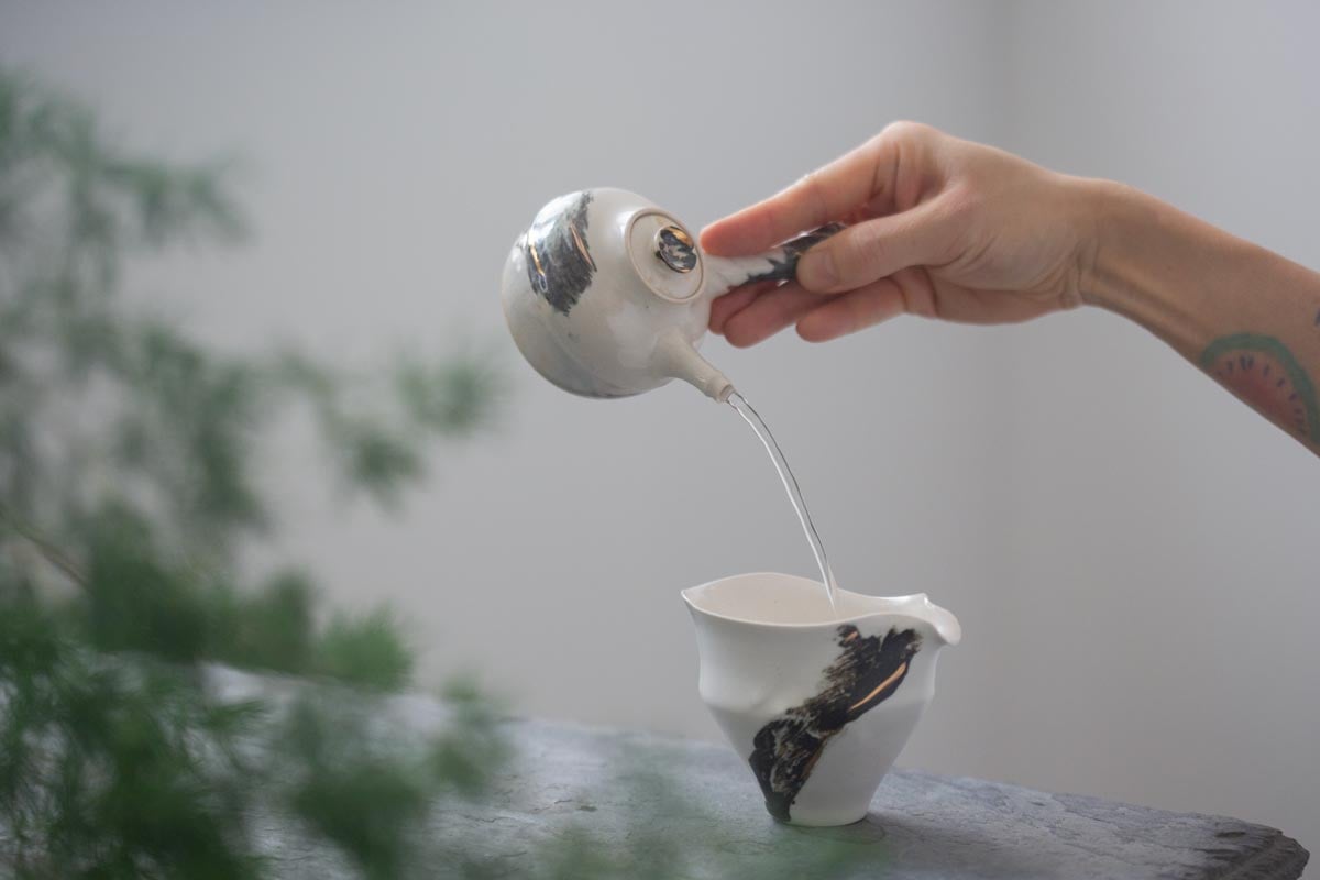 ray of light kyusu teapot 15 | BITTERLEAF TEAS