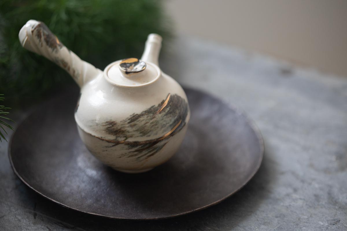 ray of light kyusu teapot 5 | BITTERLEAF TEAS