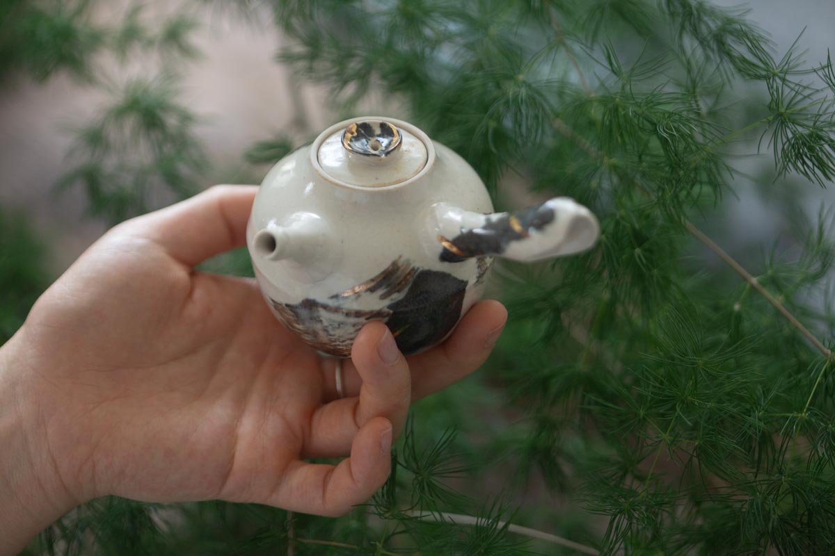 ray of light kyusu teapot 9 | BITTERLEAF TEAS