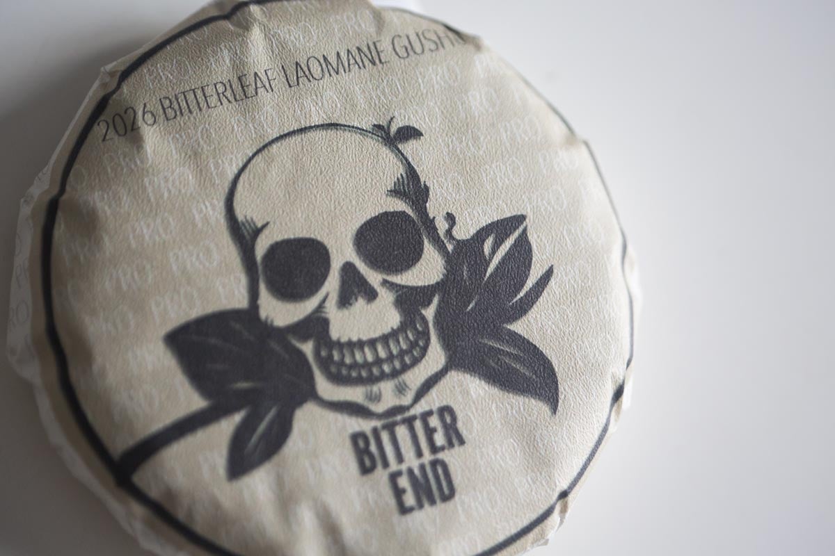 bitter end pro 2026 spring laomane raw puer 2 | BITTERLEAF TEAS bitter end pro 2026 spring laomane raw puer 2 | BITTERLEAF TEAS