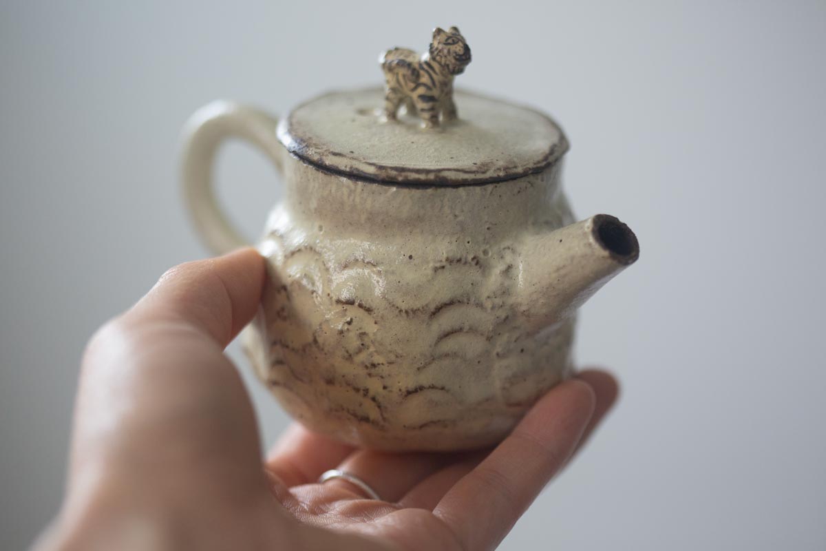 buddy teapot tiger wave 9 | BITTERLEAF TEAS