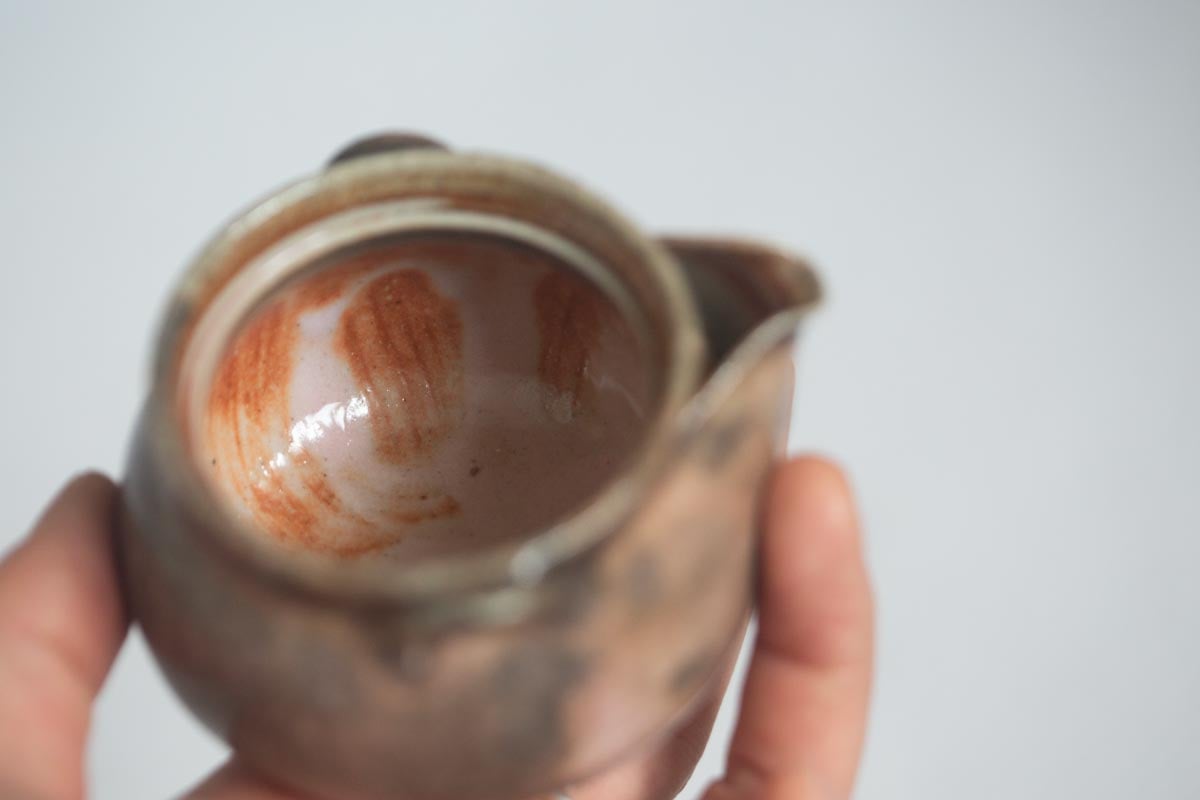 chameleon shino wood fired houhin iv 13 | BITTERLEAF TEAS