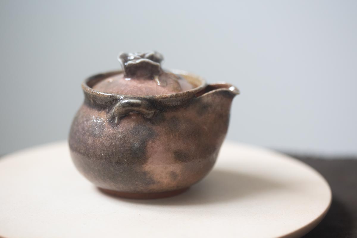 chameleon shino wood fired houhin iv 4 | BITTERLEAF TEAS