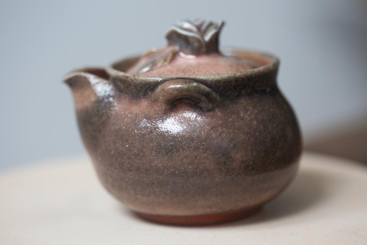 chameleon shino wood fired houhin iv 8 | BITTERLEAF TEAS