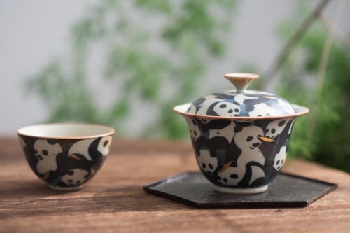 Good Omen Gaiwan - Panda
