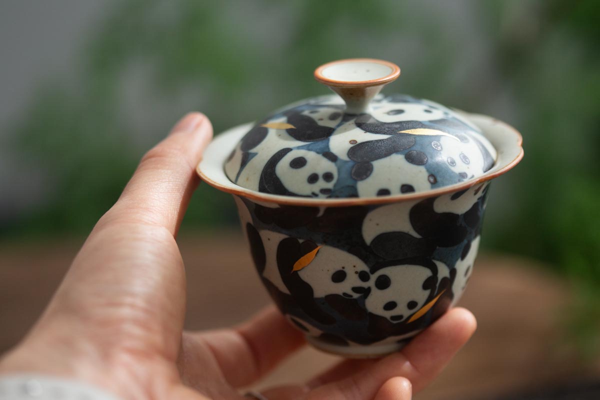 good omen gaiwan panda 6 | BITTERLEAF TEAS good omen gaiwan panda 6 | BITTERLEAF TEAS