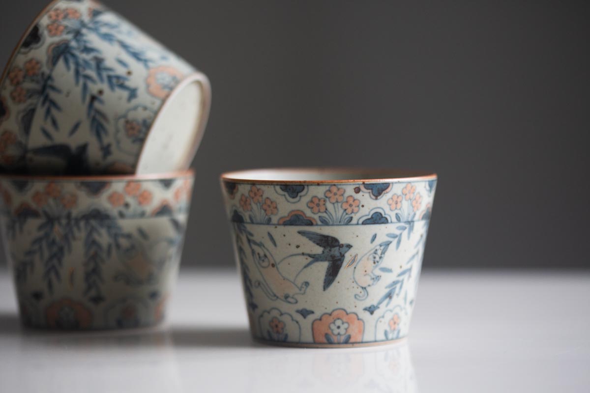 Good Omen Handwarmer Teacup - Swing | BITTERLEAF TEAS