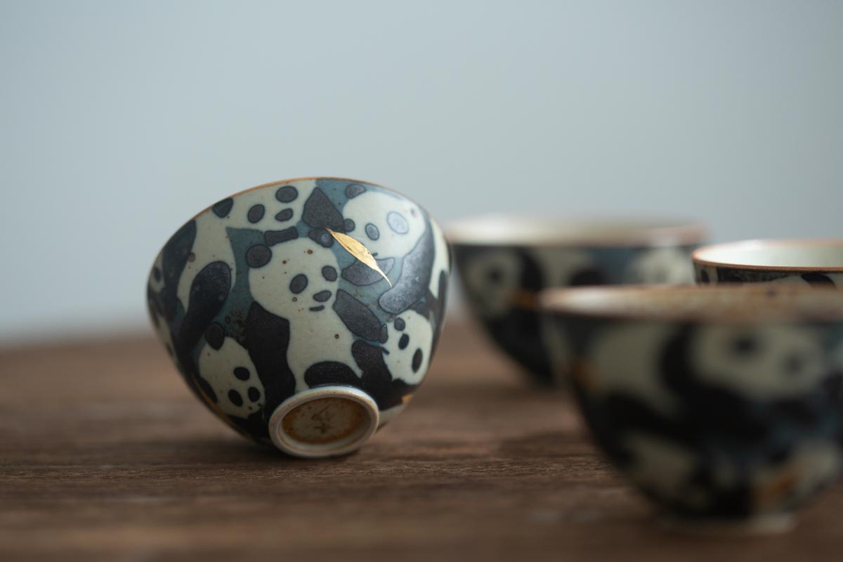Good Omen Teacup - Panda | BITTERLEAF TEAS