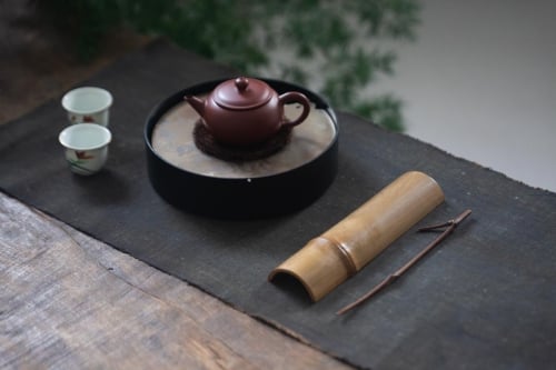 Bamboo Tea Scoop & Needle