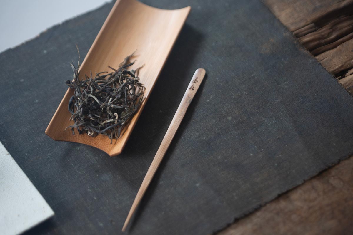 bamboo tea scoop needle 11 | BITTERLEAF TEAS bamboo tea scoop needle 11 | BITTERLEAF TEAS