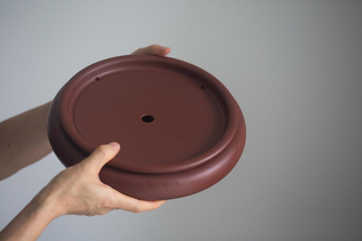 chaozhou zhuni clay tea tray 14 | BITTERLEAF TEAS chaozhou zhuni clay tea tray 14 | BITTERLEAF TEAS