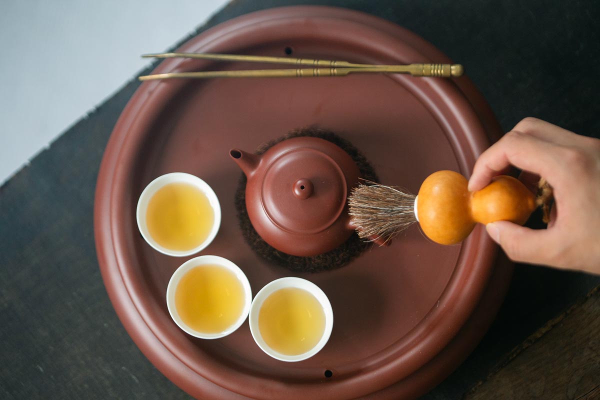 chaozhou zhuni clay tea tray 17 | BITTERLEAF TEAS chaozhou zhuni clay tea tray 17 | BITTERLEAF TEAS