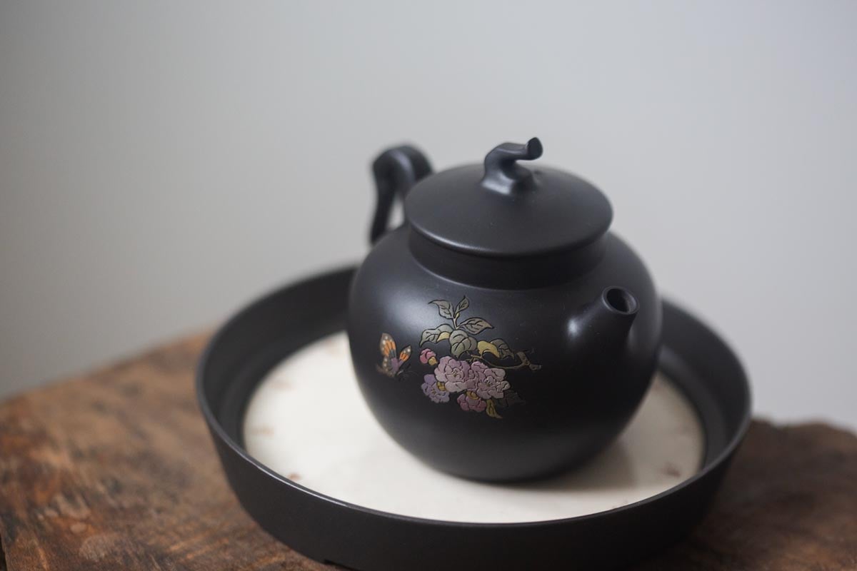 natural habitat jianshui zitao teapot butterfly 6 | BITTERLEAF TEAS natural habitat jianshui zitao teapot butterfly 6 | BITTERLEAF TEAS